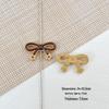 Macaron Colored Bow Hair Tie & Beaded Phone Chain Accessories - Cute & Stylish DIY