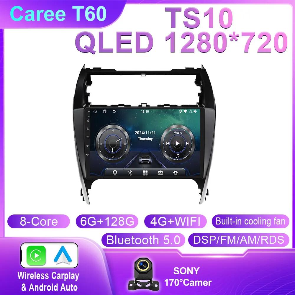 Android 14 For Toyota Camry 7 XV 50 55 2012 2013 2014-2015 2016 2017 Multimedia Carplay Car PlayerNavigation Screen GPS Radio 4G