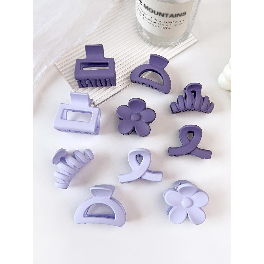 10er-Set kleine hochstehende Pferdeschwanz-Scrunchies Haarspangen aus der hundert Hai-Klammer Haaraccessoires Charge von hochwertigen se