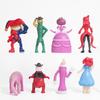 NEW  8PCS-THE AMAZING DIGITAL CIRCUS Model Toy,Hobbies Cartoon Art Accessories,Reward Anime Gifts For Children, Cartoon