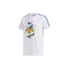 Neo U Dsny Dd Tee Donald Duck Casual Round Neck Short Sleeve White Men's GJ5648