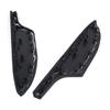 Car Left Right Front Door Armrest Pad Handle Cover for 2008-2012 Accord Coupe Black Leather Armrest Cover