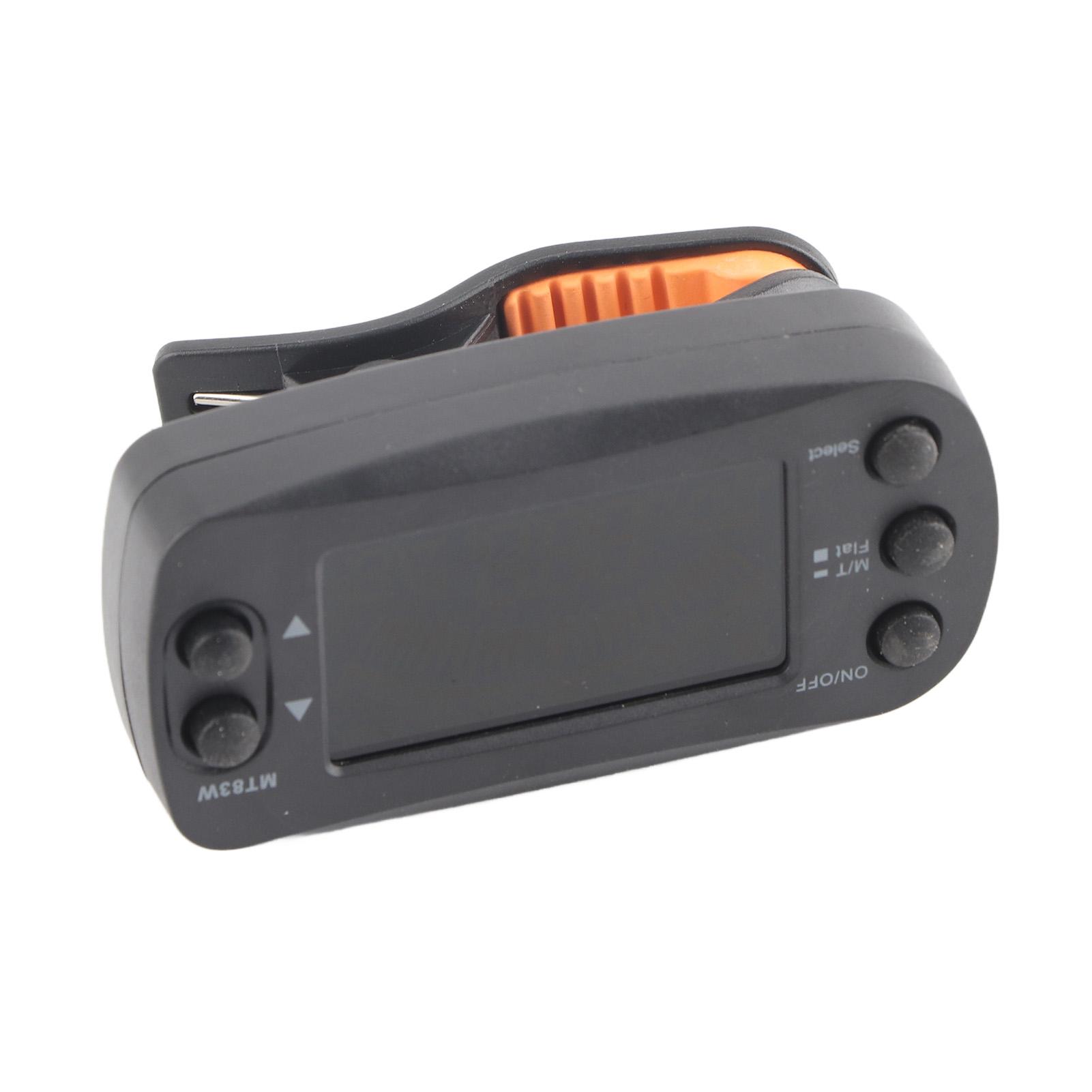 

2 в 1 портативный цифровой тюнер с ЖК-экраном и метрономом для гитары, баса, скрипки, укулеле