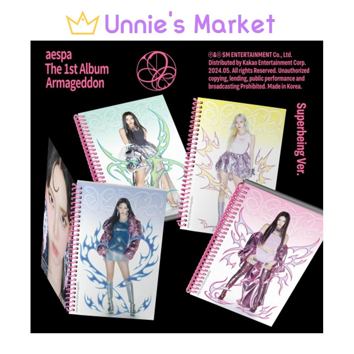 

aespa - Армагедон 1-й альбом (Superbeing Ver.) + Безкоштовний подарунок Random ver. 1ea