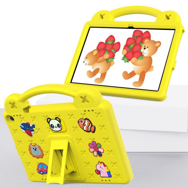 EVA Stand Case for ONN 10.1 Gen3 2022 Model 100071485 Kids Safe Cover  DIY Style Tablet Shell With Handle Strap Shockproof Funda