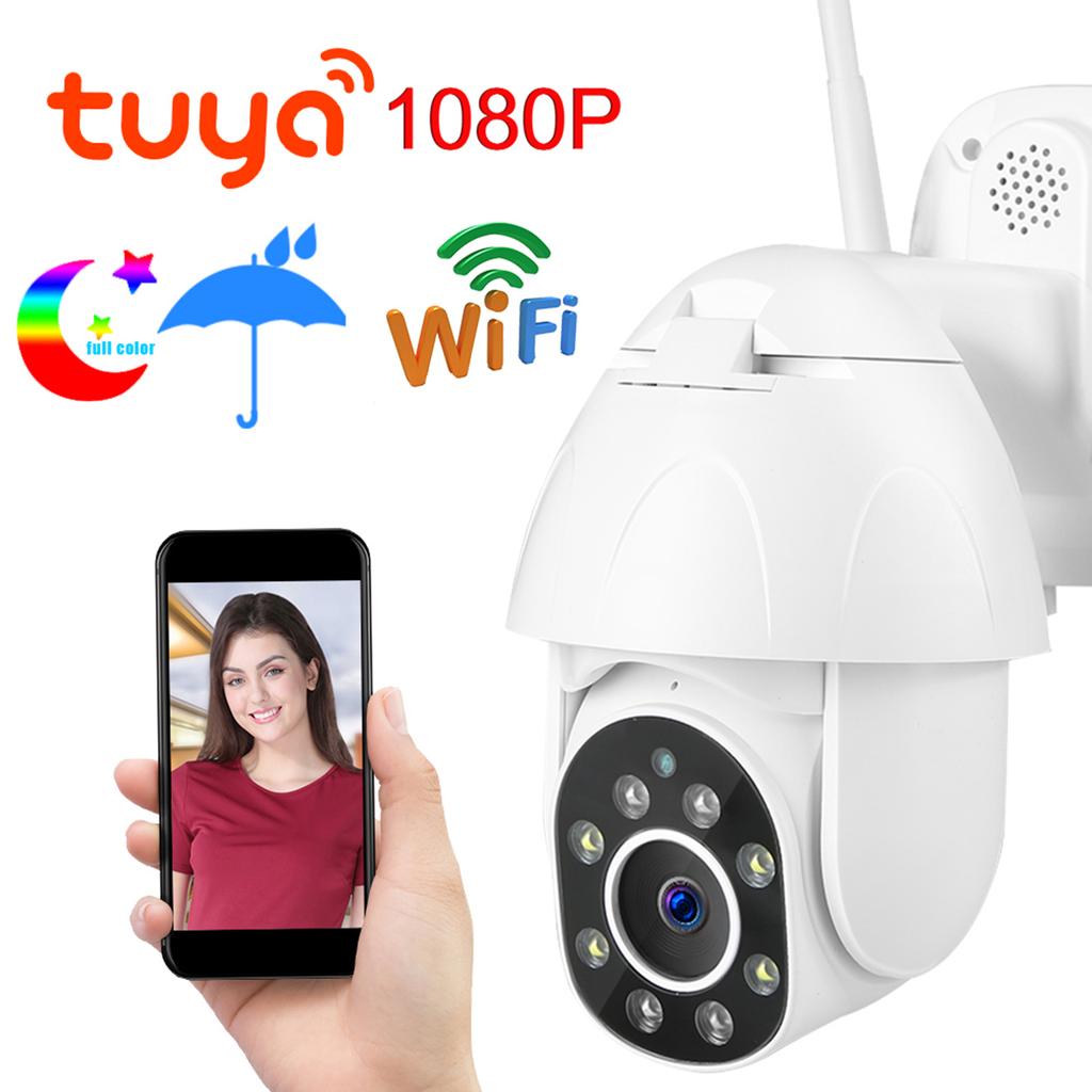 Tuya 1080P WiFi High Definition Camera PIR Night View Waterproof Remote Intelligent Surveillance