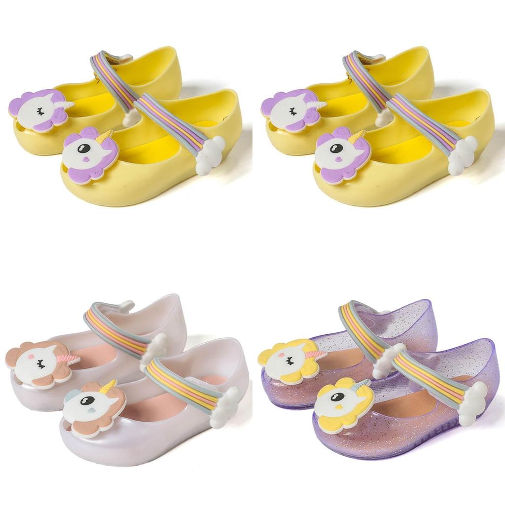 Durable And Comfortable Sandales Pluie Fille For Kids With Colorful Unicorn Theme