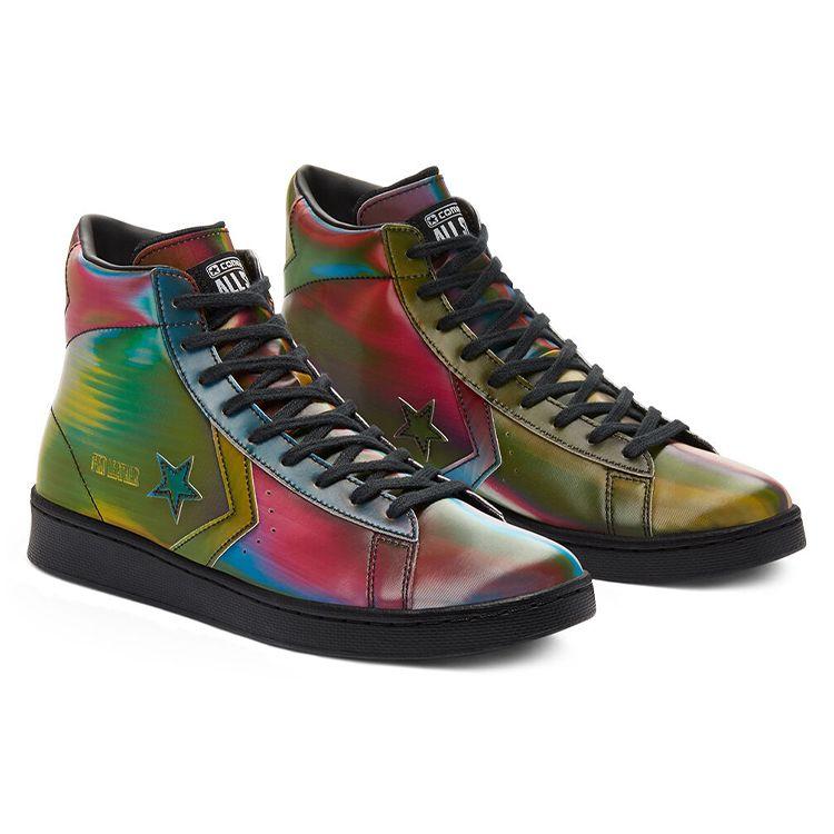 Converse Pro Leather High Spectrum Unisex-Sneaker Mehrfarbig Schwarz Multi 170494C
