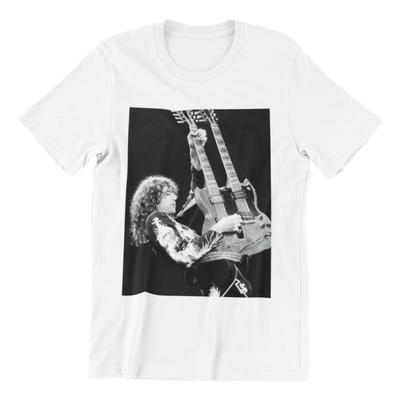 26 Jimmy Page Led Zeppelin Tshirt Vintage Style Graphic Tee Premium Cotton Rock Tee Unisex T-Shirt