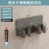 Mop Hook No Punching, Wall Hanging, Bathroom Storage Artifact, Broom Holder, Hanger, Super Viscose Mop Clip