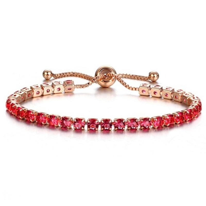 Cubic Zirconia Tennis Bracelet in Sterling Silver