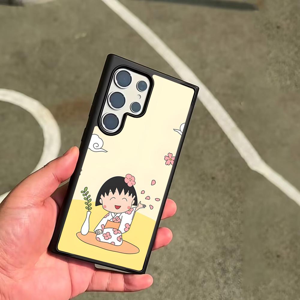 Cute Chibi M-Maruko C-Chan Phone Case For SAMSUNG Galaxy S26 S25 S24 S23 S22 S21 S20 FE Plus Ultra Cover