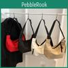 Stylish Korean Fashion Large Capacity Shoulder Crossbody Bag For Women In White Red Black Khaki