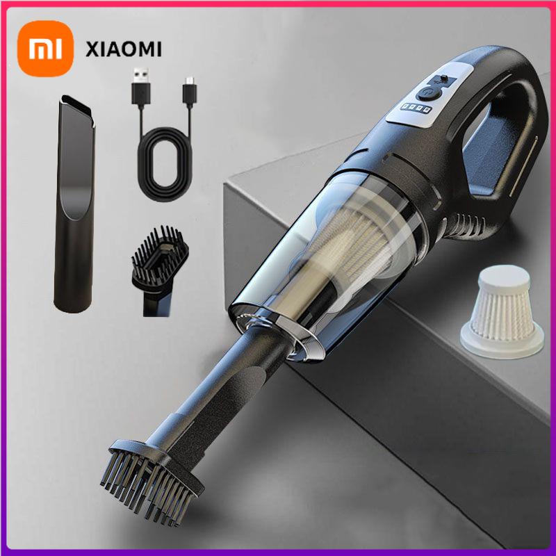 Xiaomi 120W draagbare autostofzuiger USB-oplaadbare draadloze handheld stofzuiger Krachtige zuigkracht voor auto/huis/kantoor/huisdierenhaar