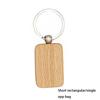 Schlüsselanhänger aus Holz Taschenanhänger Glatte Oberfläche Haken Organizer Schlichter Stil Verzierung Handwerkskunst Mehrere Formen Clip Ornament
