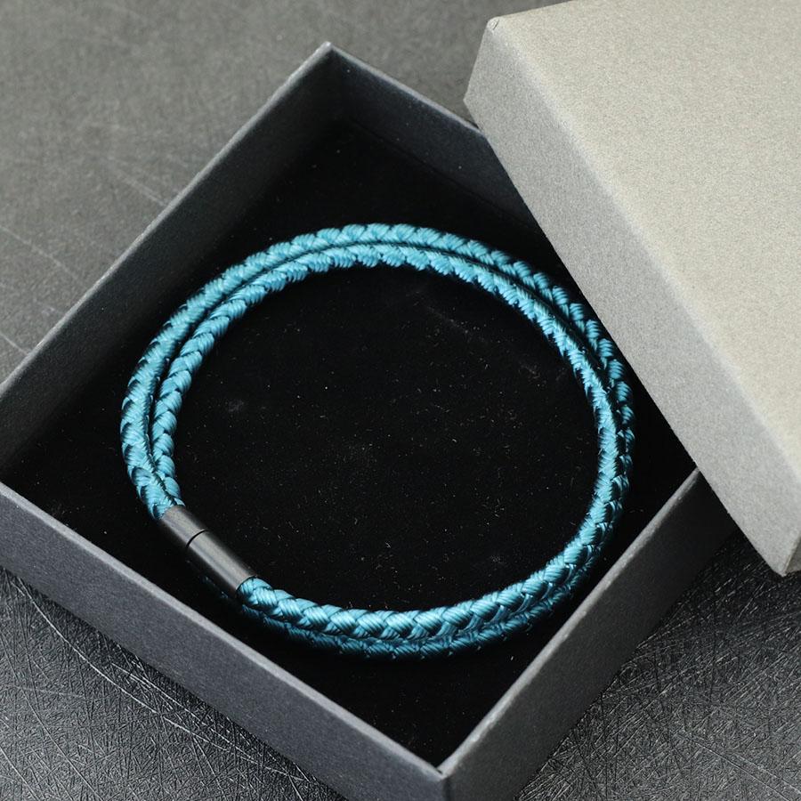 Simple Style Men Bracelet Grade A Keel Rope Bilayer Wrap Braslet Bangle Homme Outdoor Nautical Survival Braclet Boyfriend Gift