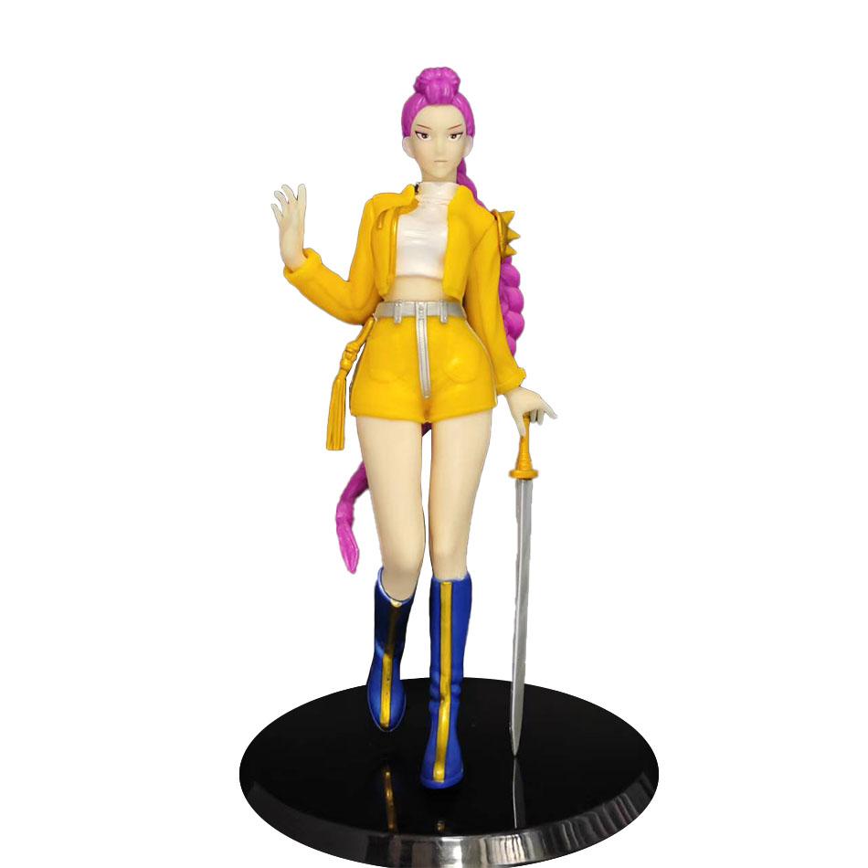 In Stock Kpop Demon Hunters Rumi Collectible Figure Model Desktop Decoration Trendy Model Desktop Ornament Cute Christmas Toys