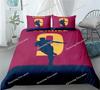 Famous Football Player 3d Bedding Set Football Printed Duvet Cover Set with Pillowcase EuropeAustraliaUSA Twin Queen King Size