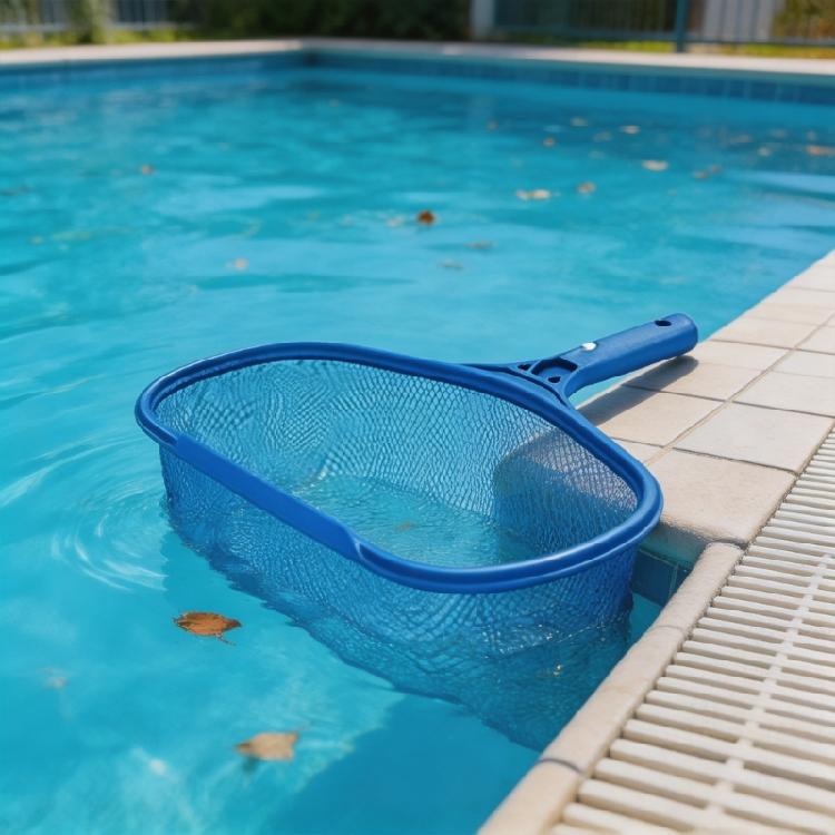 Raccoglitore di foglie per acque profonde Rete per piscina di grande capacità Strumento di pulizia piscina più profondo ed efficiente Rete per pulizia foglie stagno Durevole
