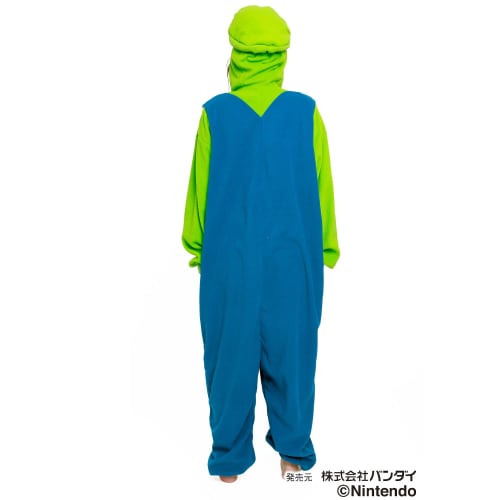 SAZAC Character Fleece Kigurumi Super Mario and Luigi