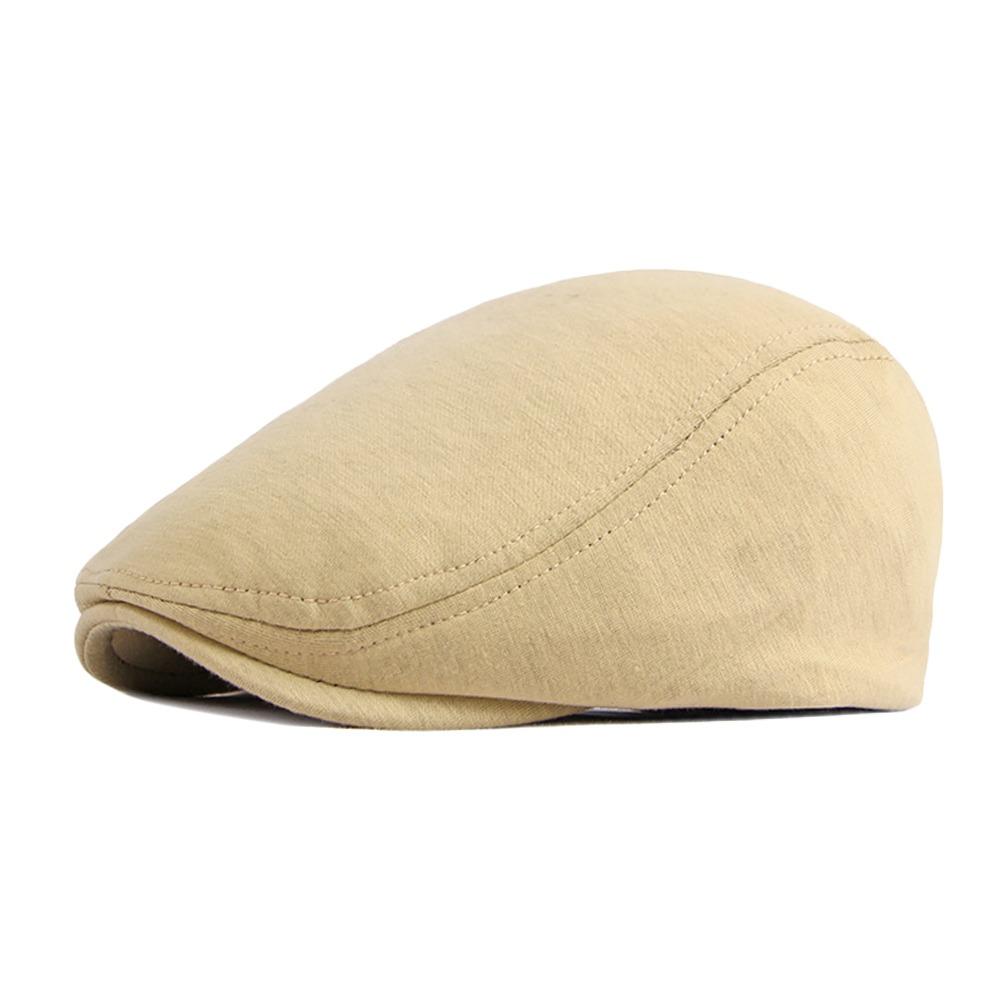 Fashion Soft Beret Hat Casual Retro Painter Hat Adjustable Solid Color Driver Flat Caps Men Women