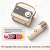 iKF M5 Portable Wireless KTV Microphone & Bluetooth Speaker CN plug (adapter included)