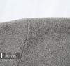 2025 Winter Men's High-End Fashion Knitted Sweater, Plus Velvet Thickened Long Sleeve Base Layer