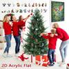 Dragon Forest Christmas Countdown Calendar Acrylic Wall Decor For Holiday Gifts