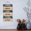Wall Art MDF Wooden Hanging for Living Room | Bedroom | Home Decor | Office | Gift | Quotes Items House Decoration, Decorative Hanging Items