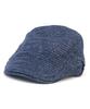 Rough Linen Blue Side Belt Hunting Cap