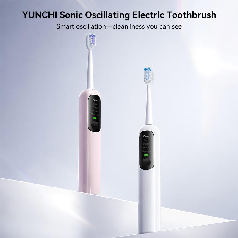 C11 Electric Toothbrush Sonic Sweeping Toothbrush 30 Scientific Swing 1 Brush Handle 2 Brush Head