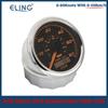 KUS New 85mm 3 3/8" Waterproof Marine Boat Vessels GPS Speedometer 30 knots 60 knots with Red Yellow Backlight