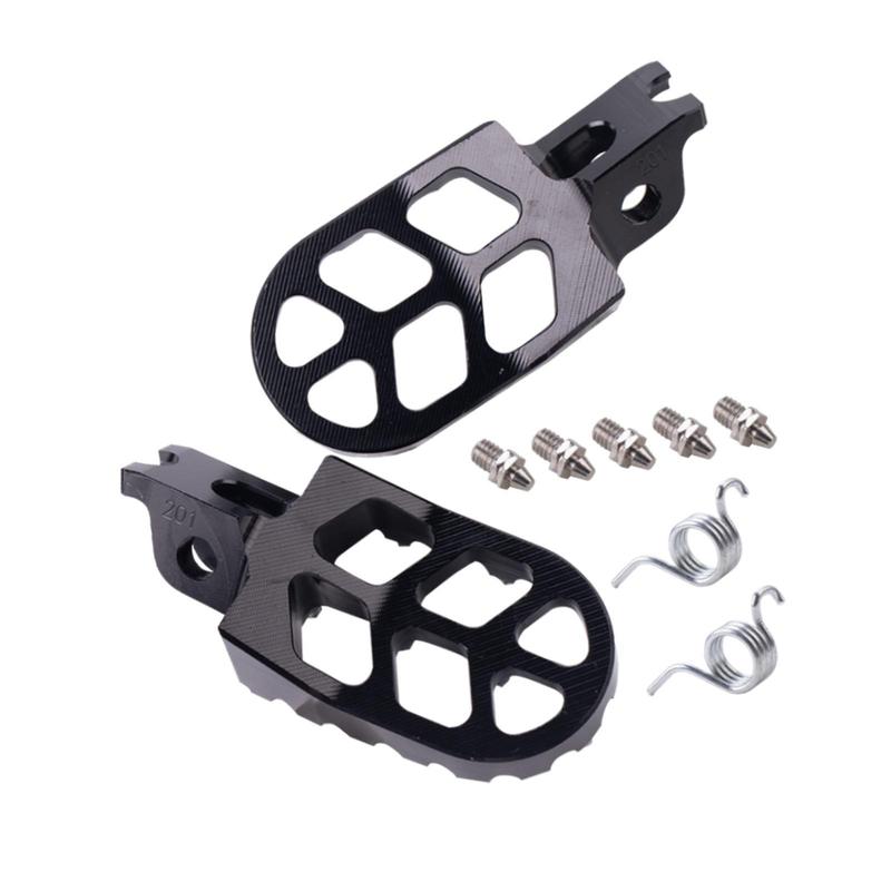 Dirt Bike Foot Pedal Footpegs for Honda Crf250L Crf300L Easily tall