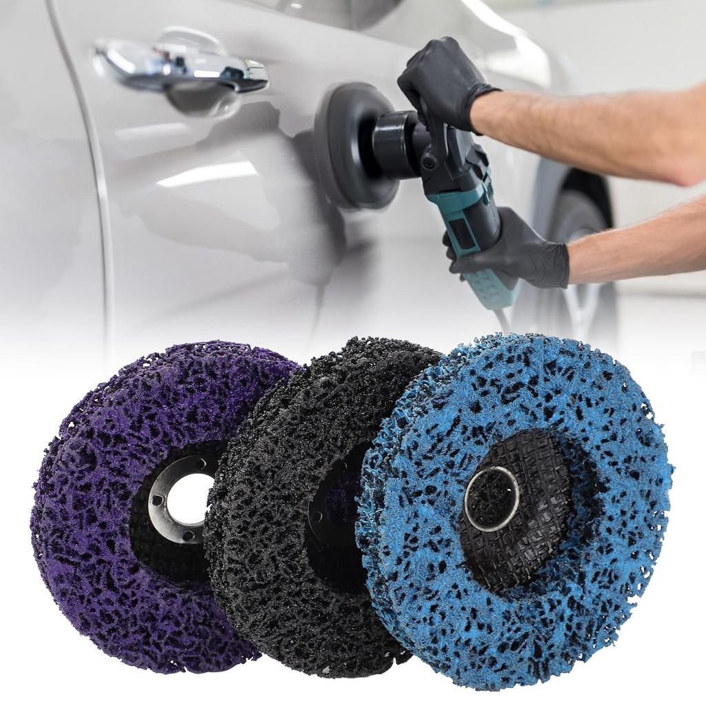 Polishing Disc Pad Buffing Wheel Elastic Resin Grinding Tool Abrasives 4in 100x16mm Grinding Tool Abrasives Polishing Wheel