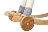 Adam Toys Golden Unicorn - Rocking Horse Ride-on 2-in-1