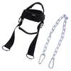 Adjustable Head Harness Neck Trainer Head Training Belt Sports Neck Training Exerciser for Weightlifting Bodybuilding