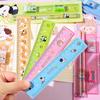 Student Stationery Set Smooth Writing Pencil Eraser Ruler Sharpener Cute Cartoon Complete School Supplies Classroom Back To School Gifts