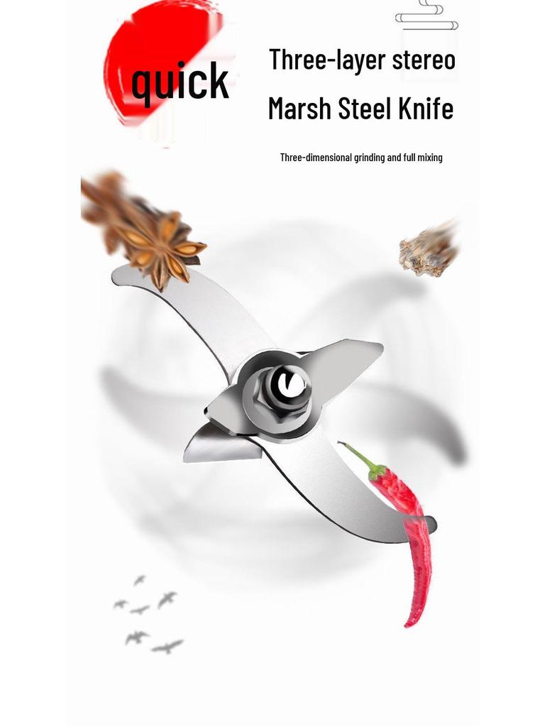 Ultra-Fijne Roestvrijstalen Graanmolen & Huishoudelijke Vergruizer