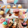 Pieces Piping And Tips Set,with Standard ConverterSmoother,2 Couplers ,Cake Decorating Tools