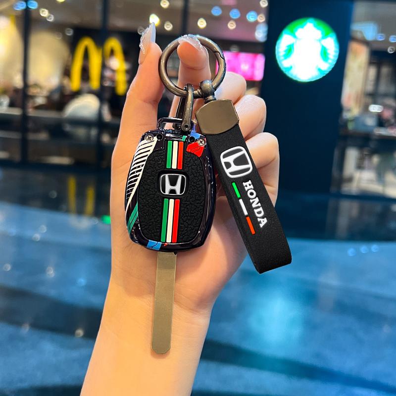 Car Key Case Cover Holder Shell Protection Accessories For Honda Accord CRV Pilot Civic 2003 2007 2008 2009 2010 2011 2012 2013 RA4