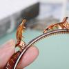 Multi-layer Hollow Braided Women's Bangs Headband Hairdressing Iron Accessories Hair Clip