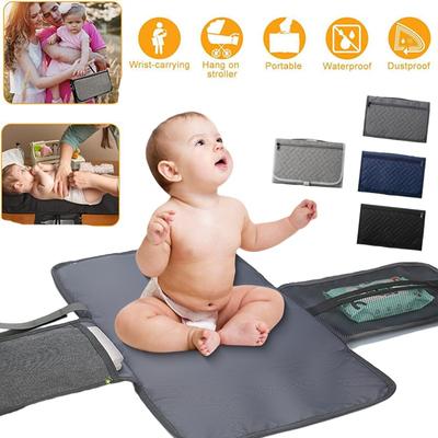 Baby Tragbare Faltbare Wasserdichte Reise Windel Windel Kompakte Ändern Matte Mama Tasche