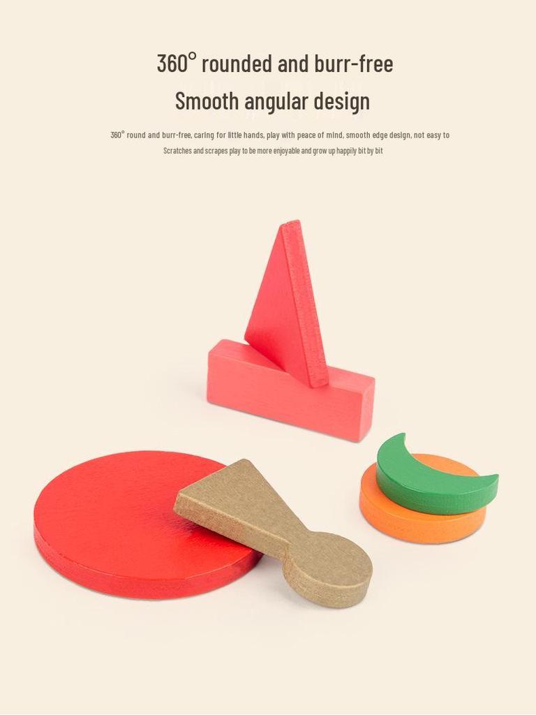 Montessori Kindergarten Curriculum Language Puzzle: Basic Grammar Symbols Teaching Aids