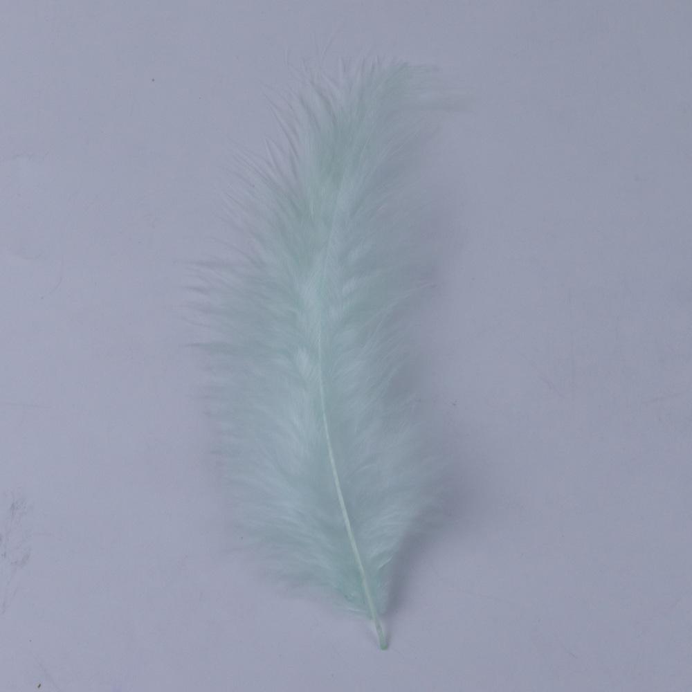100 Pack Diy Feather Tip Down Colorful Turkey Feathers 