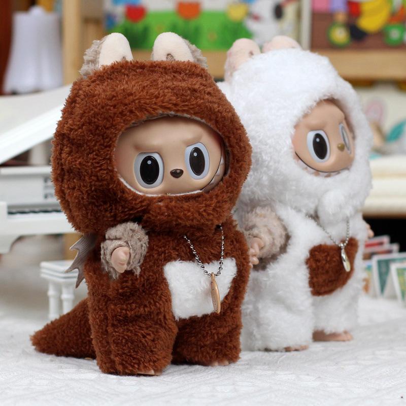 New Labubu Doll Clothes Fashion Pendant Monster Tail Cartoon Doll Clothes
