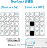 MOBO TenkeyPad Bluetooth Compatible White White AM-NPB20-SW