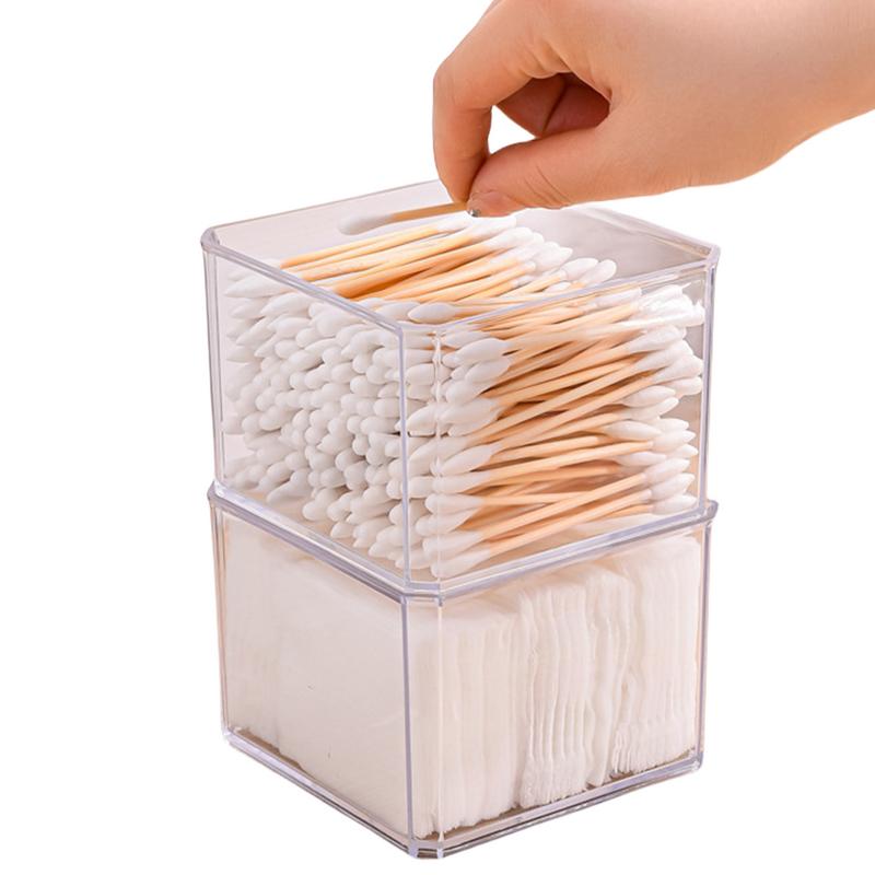 Transparente Glas Make-Up Pinsel Lagerung Box Gold Kosmetik Container Ring Bleistift Lippenstift Make-Up Pinsel Veranstalter