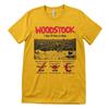 Officially Fired Woodstock Men's T-Shirt 3 Day Ticket-