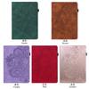 Suitable for ipad 10.9 2026 flat leather case mini6 retro peacock flower embossed card holder shell