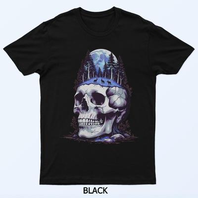 Organic Skull Forest T-Shirt